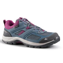 Zapatillas De Montaña Y Trekking Impermeables Mujer Quechua MH100 Gris -Outdoor Tienda zapatillas de montaa y trekking impermeables mujer quechua mh100 azul